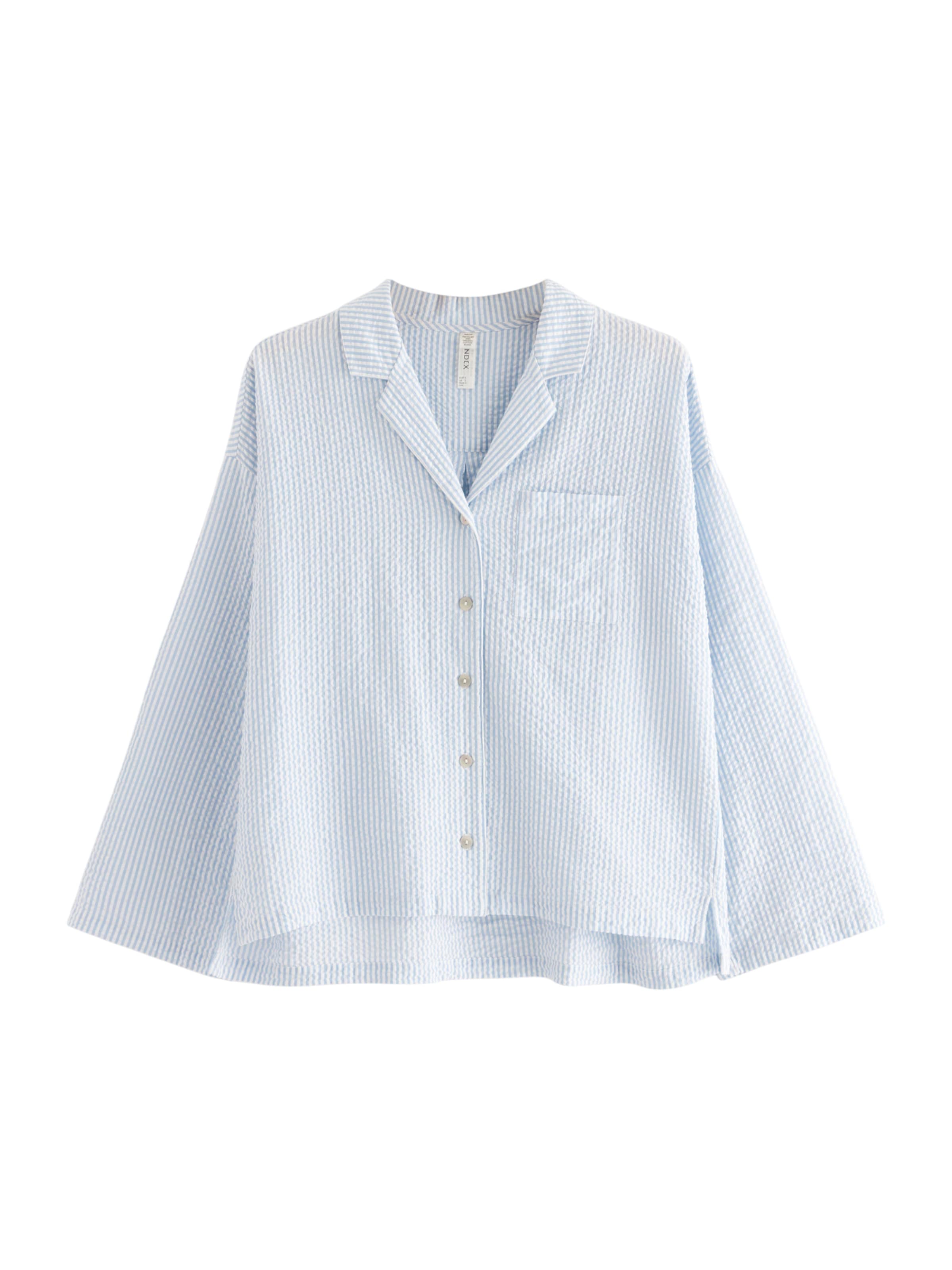 Lindex Pyžamo – modrá: přední strana