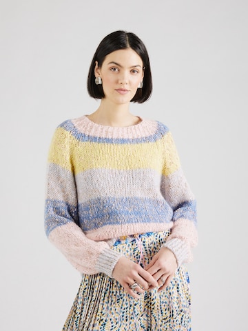 Rich & Royal Sweater in Mixed colors: front