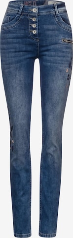 CECIL Skinny Jeans i blå: forside