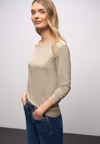 STREET ONE Shirt in Beige: front