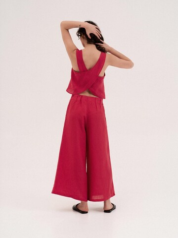 AmourLinen Top 'Ella' in Roze
