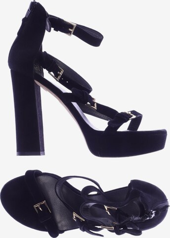 Stuart Weitzman Sandalen 39 in Schwarz: predná strana