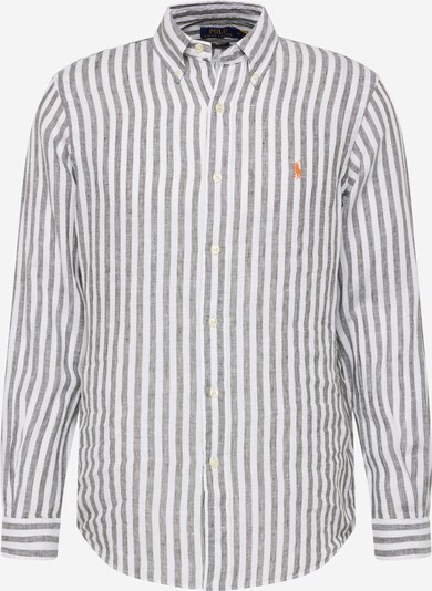 Polo Ralph Lauren Camisa em oliveira / laranja / branco, Vista do produto