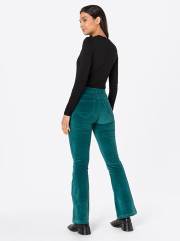 évasé Pantalon HOLLISTER en vert