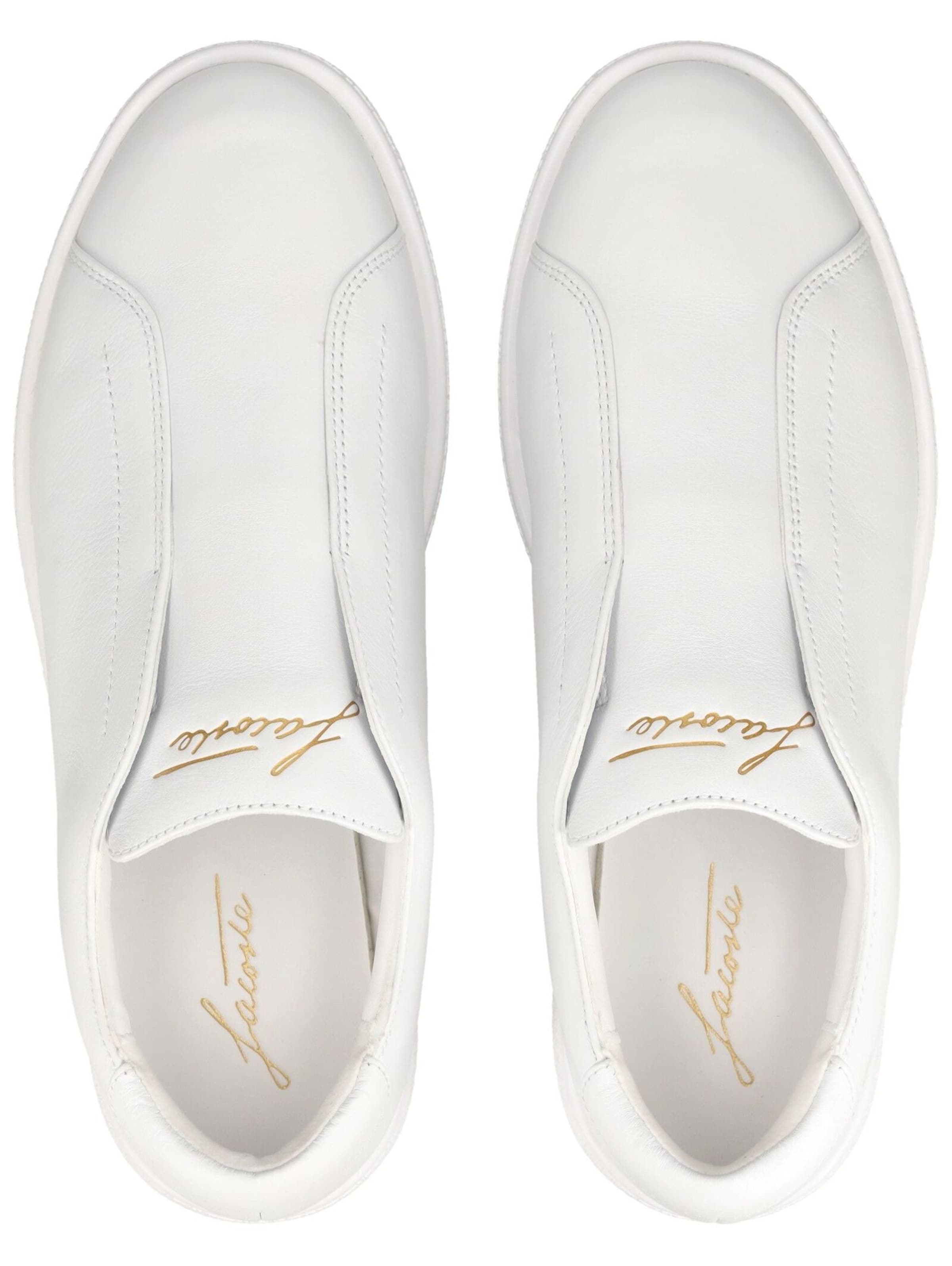LACOSTE Platform trainers in White