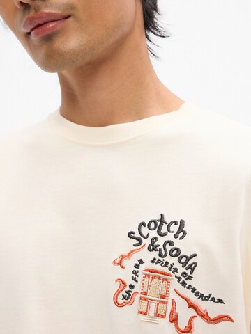 SCOTCH & SODA - Camiseta 'The 40th Annive' en amarillo