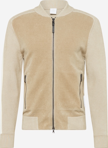 BOGNER Strikkejakke 'DENTON' i beige: forside