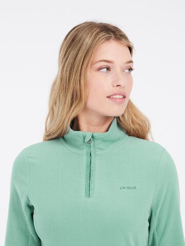 PROTEST Athletic Sweatshirt 'MUTEZ' in Green