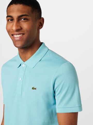 LACOSTE Slim fit Shirt in Blauw