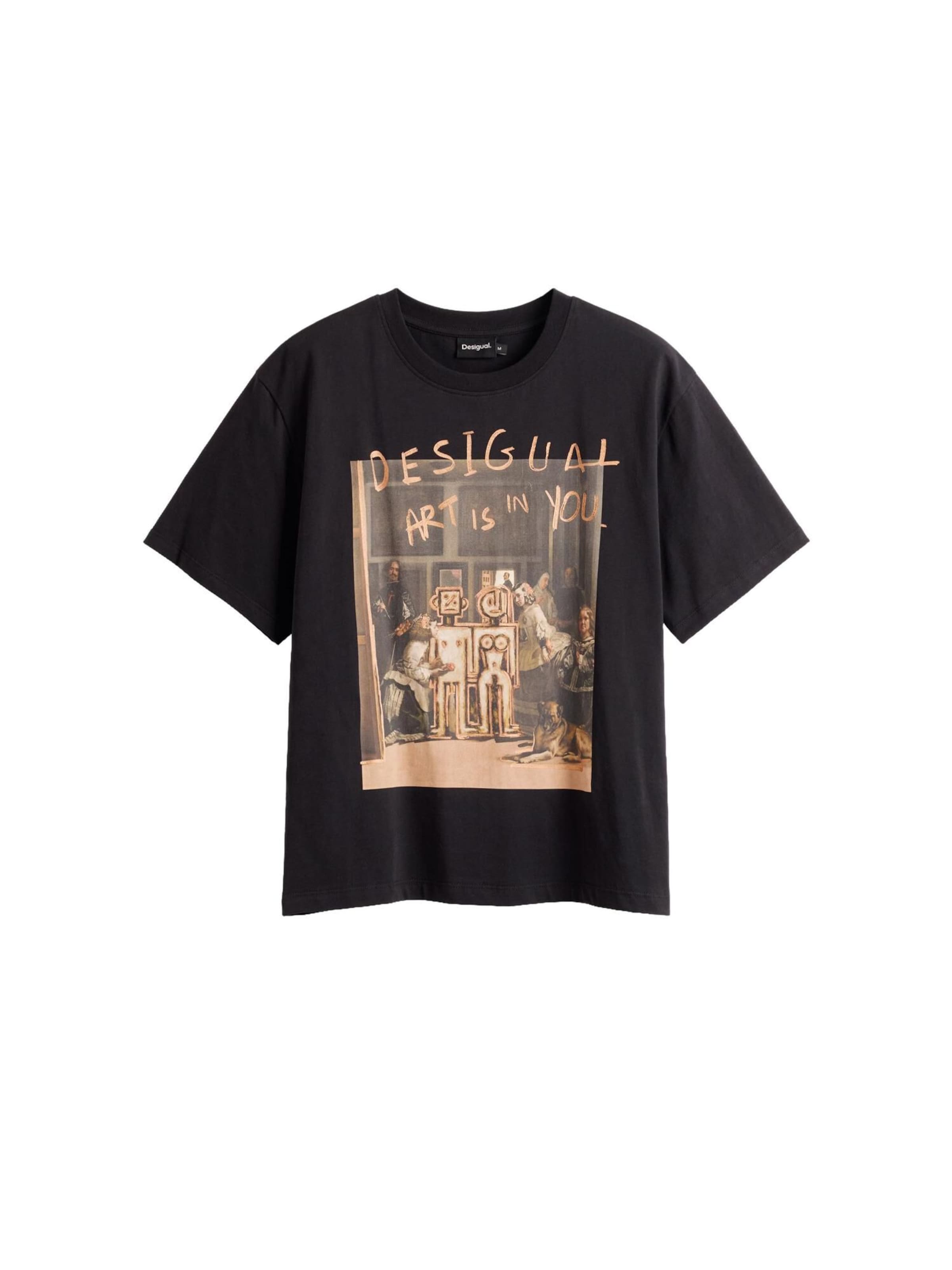 Desigual Póló - fekete: elől