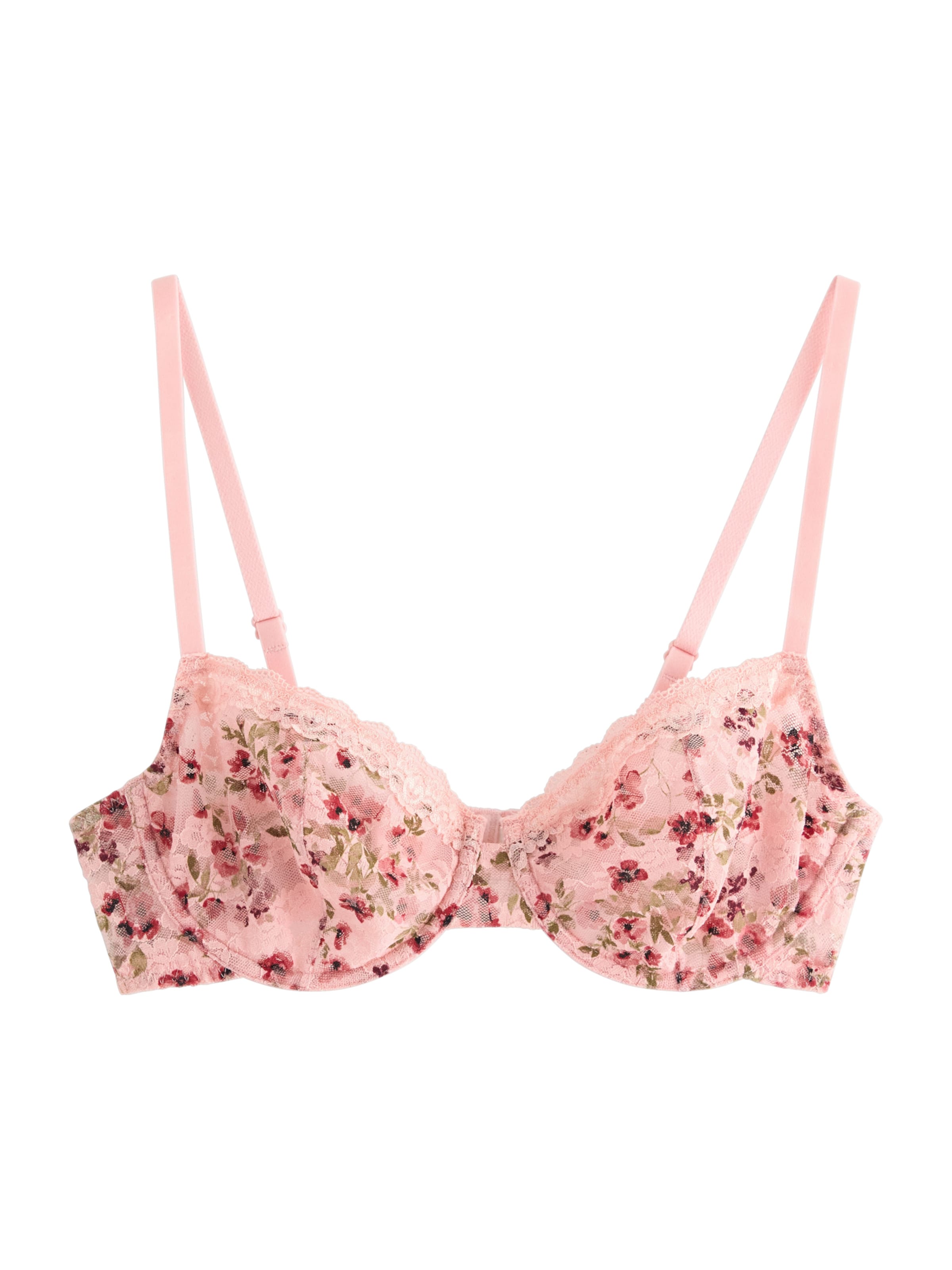 rozā Lindex Bezvīļu Krūšturis 'Senna Lacey': no priekšpuses