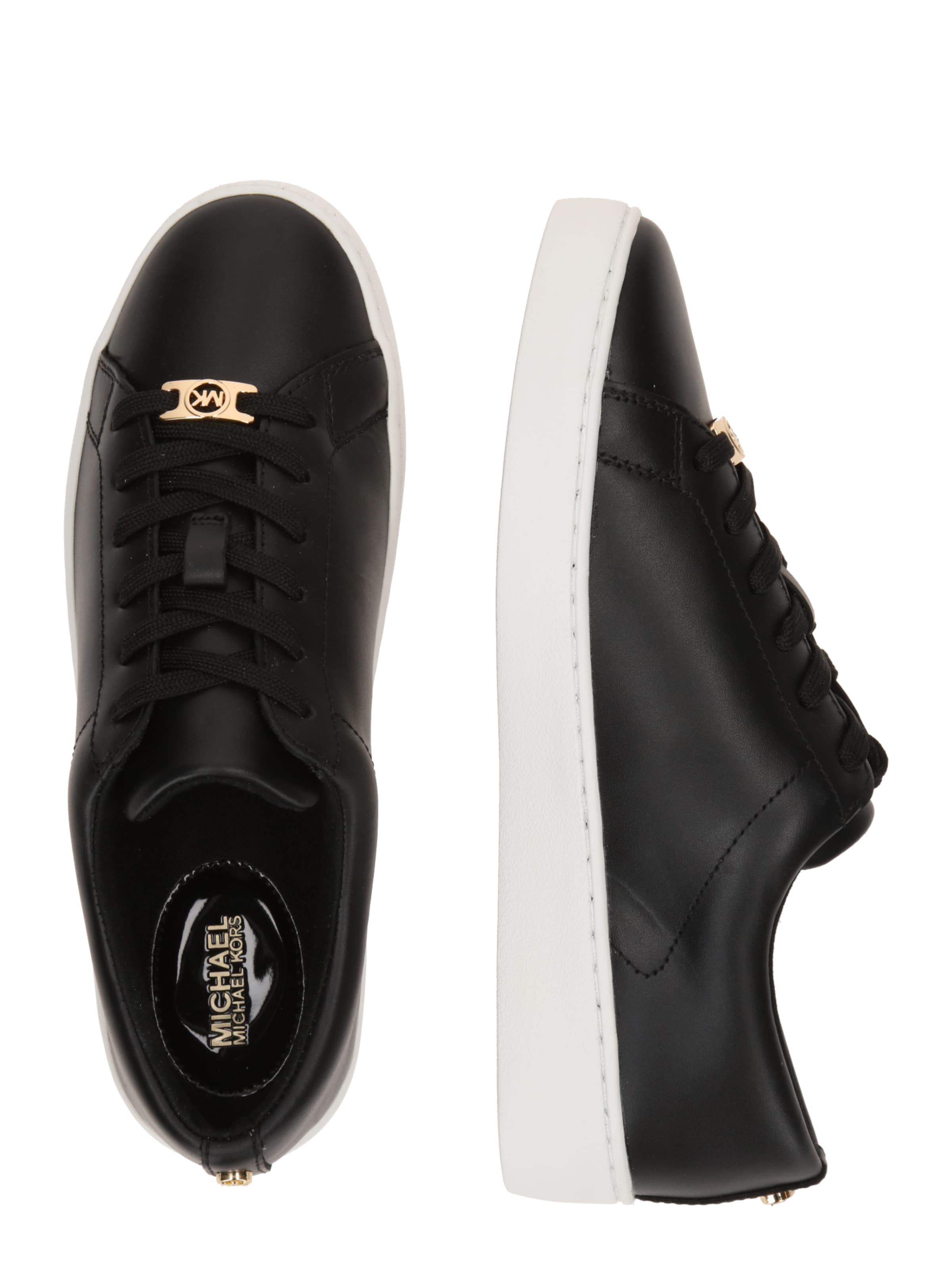 MICHAEL Michael Kors Låg sneaker 'KEATON' i svart
