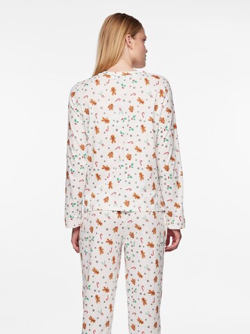 PIECES Pyjama 'FREYA' in Wit