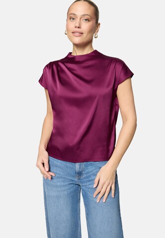 Camicia da donna di zero in lilla: frontale