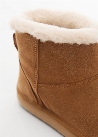 MANGO KIDS Snow Boots 'Anna' in Brown