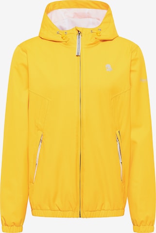 Schmuddelwedda Between-season jacket in Yellow: front