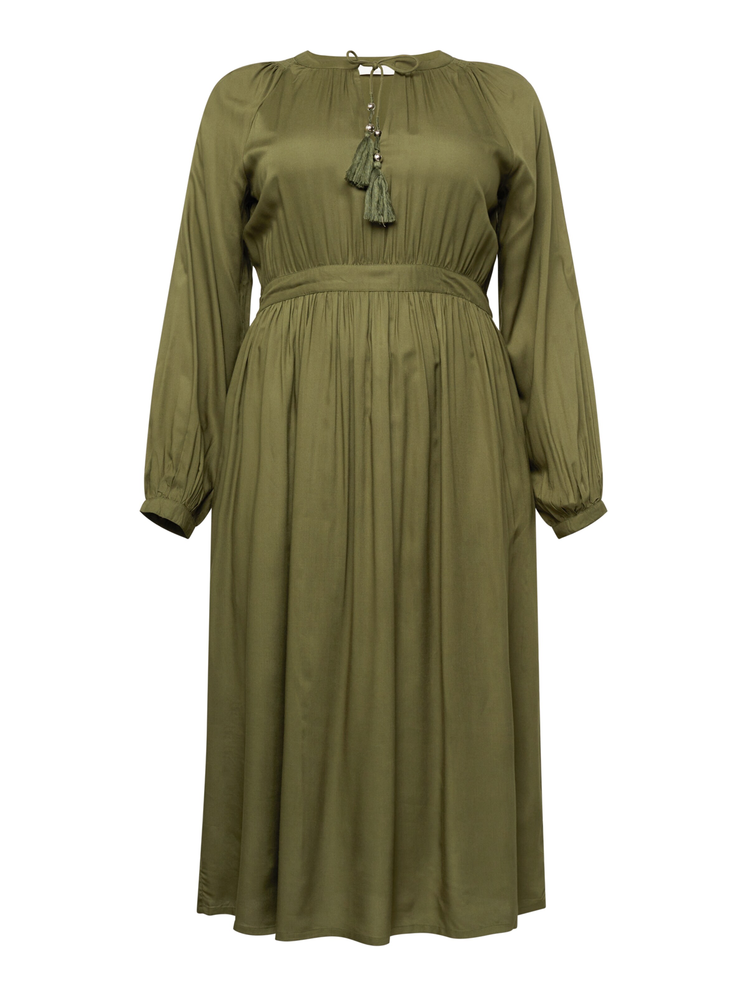 Guido Maria Kretschmer Curvy Μπλουζοφόρεμα 'Mirell' σε σκούρο πράσινο, Άποψη προϊόντος