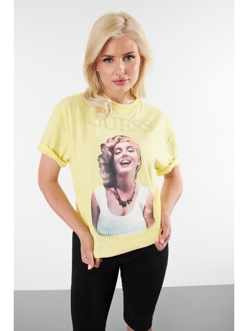 GUESS Shirt in Yellow: front