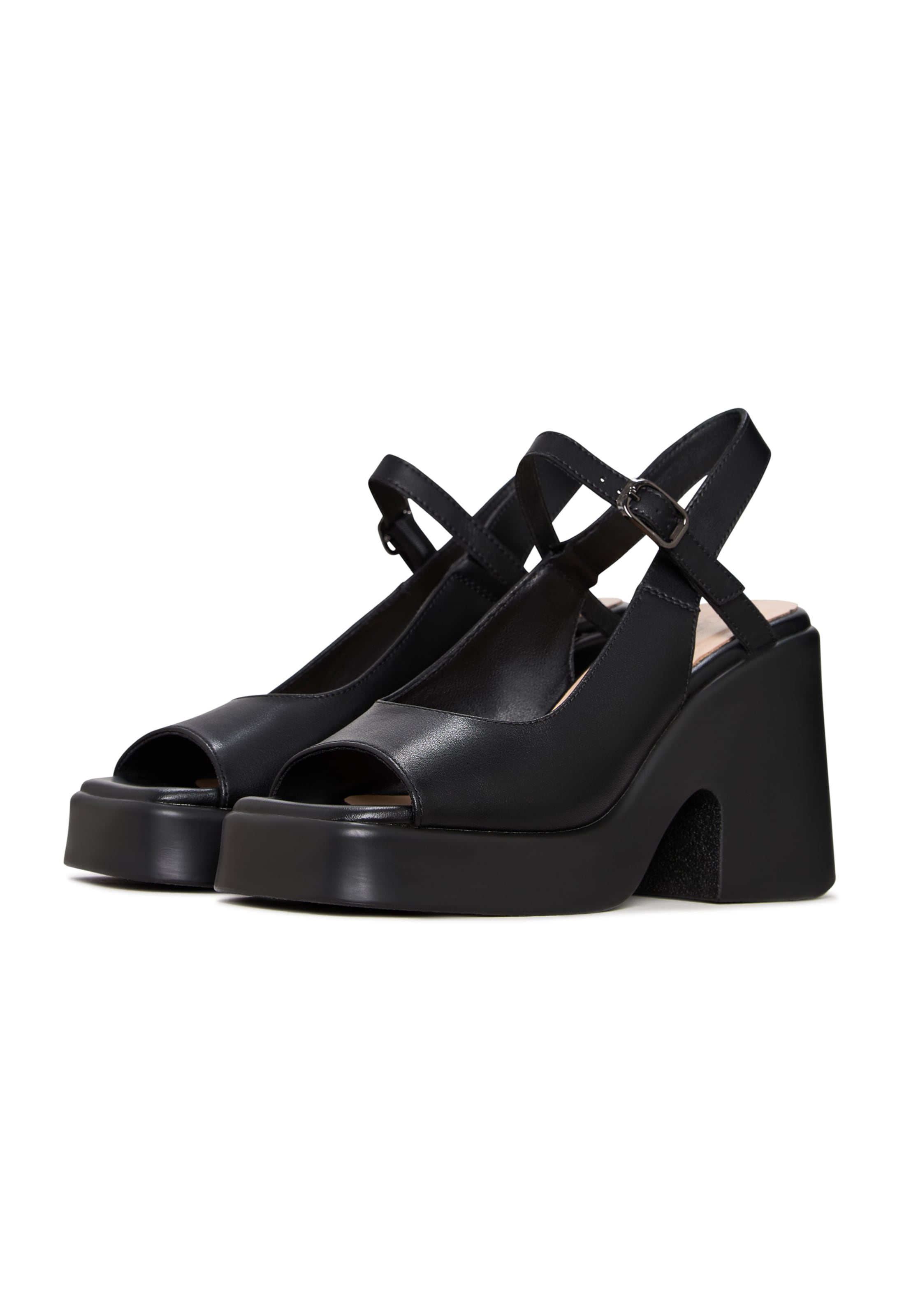 CESARE GASPARI Slingpumps in Schwarz