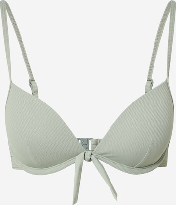 ESPRIT - Clásico Top de bikini en verde: frente