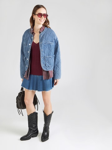 HOLLISTER Πουλόβερ σε κόκκινο