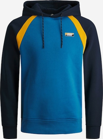 JACK & JONES Mikina – modrá: přední strana