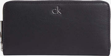 Calvin Klein Portemonnaie in Schwarz: Vorderseite