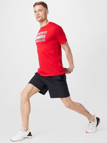 UNDER ARMOUR Koszulka funkcyjna 'Team Issue' w kolorze czerwony