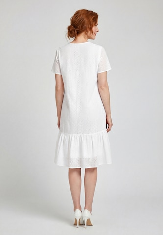 EVERA Jurk 'Fashion Look' in Wit