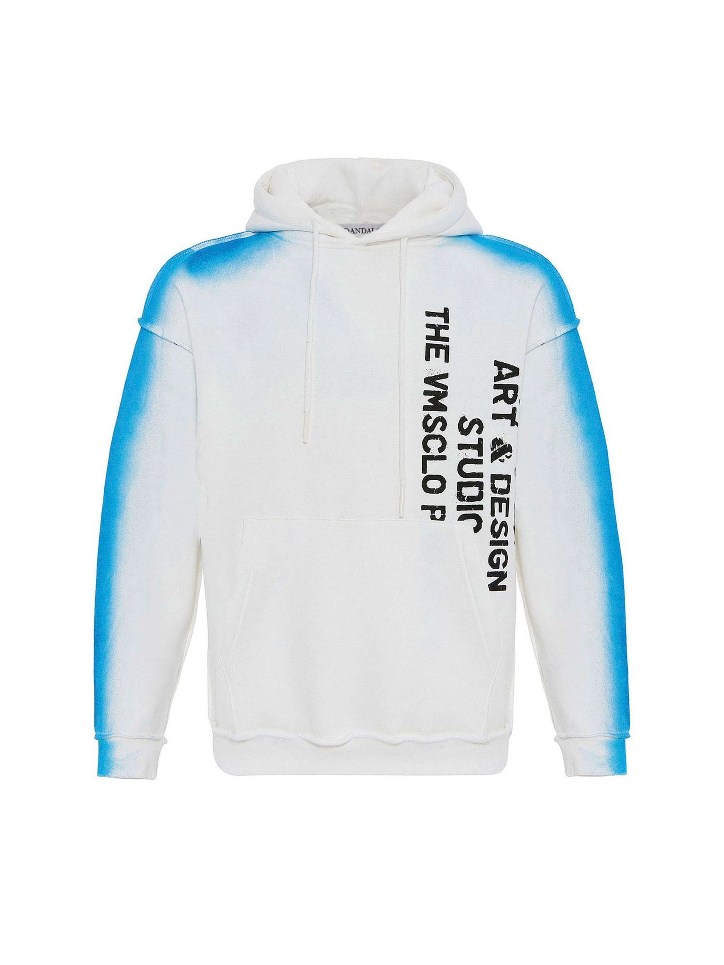 Bluză de molton de la Dandalo pe alb: față