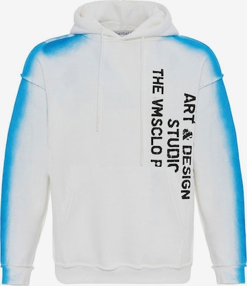 Sweat-shirt Dandalo en blanc : devant