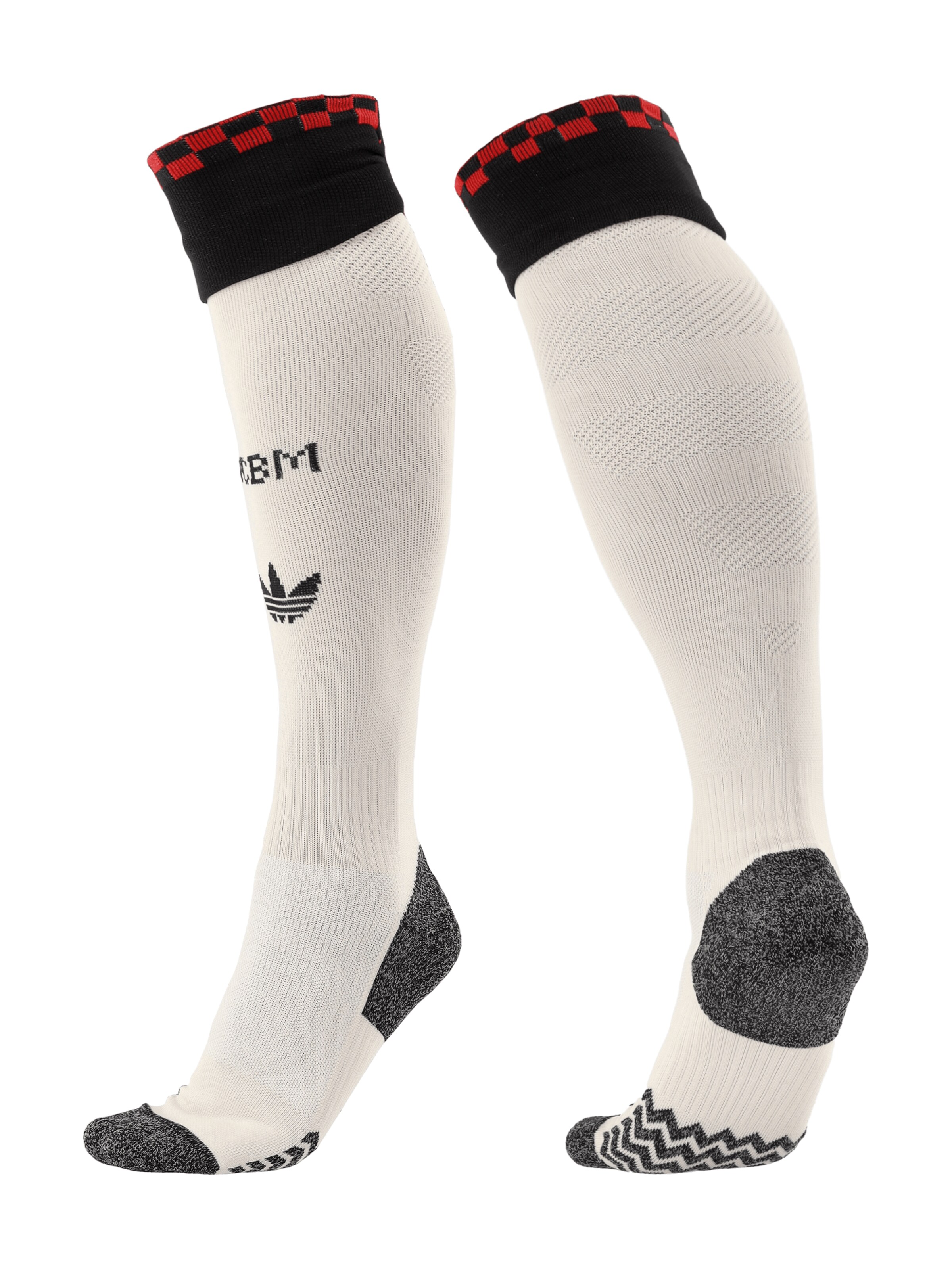 ADIDAS ORIGINALS Soccer Socks in White: front