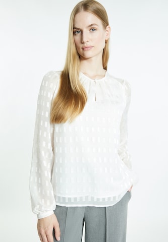 Camicia da donna 'Casnagie' di DreiMaster Klassik in bianco: frontale