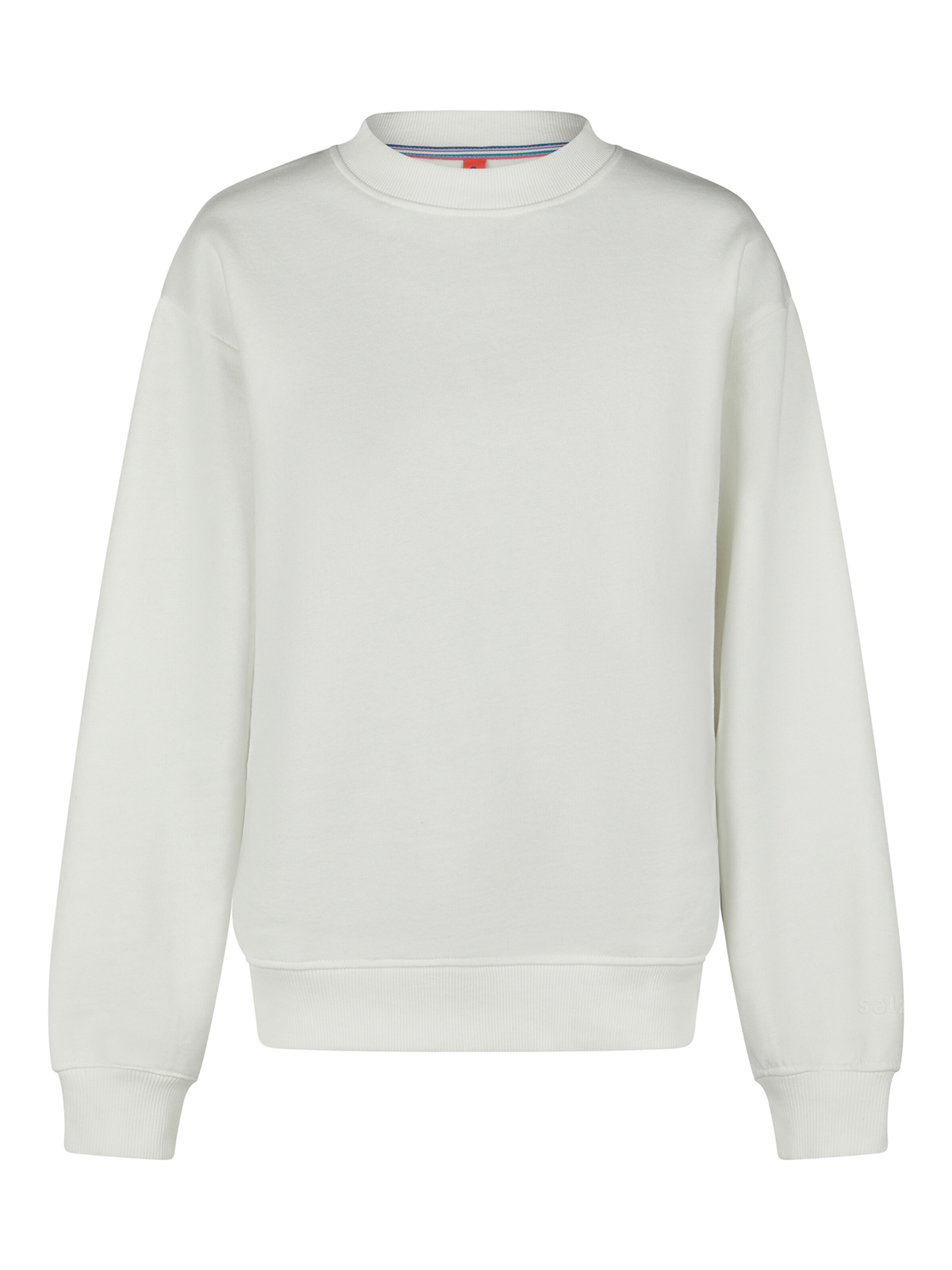salzhaut Sweatshirt 'Tagel' in Wit: voorkant