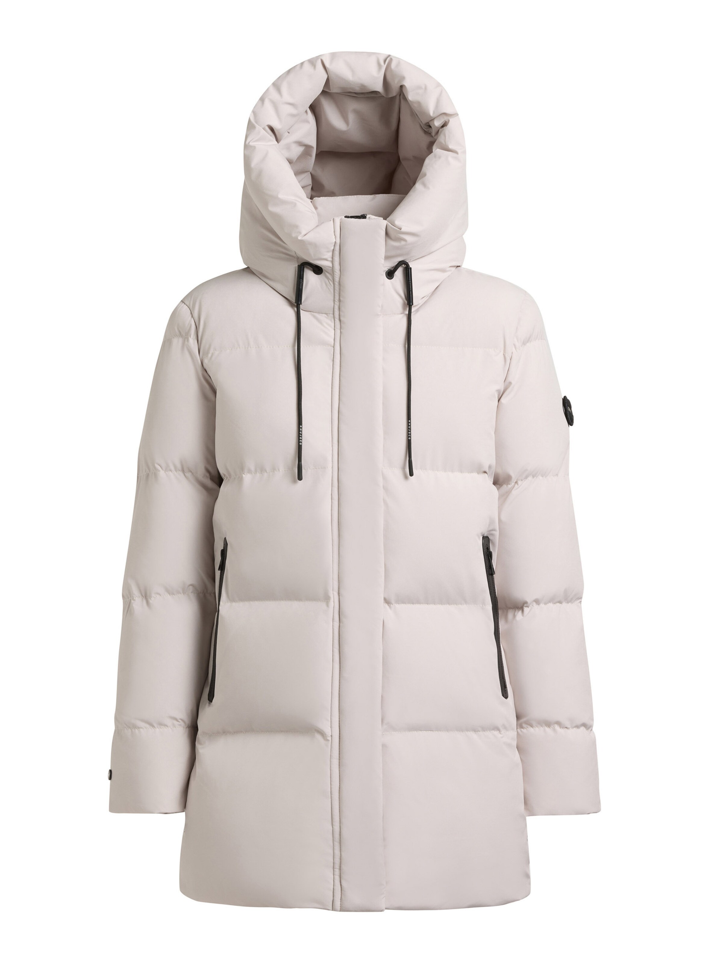 khujo Jacke 'Drown2' in Weiß: Vorderseite