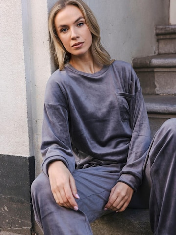 Rebelle Pyjama 'Grey Harmony' in Grijs