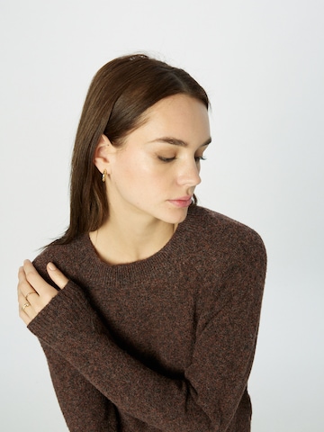 VERO MODA Sweater 'DOFFY' in Brown