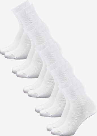 ROGO Socks in White: front