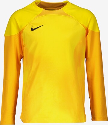 T-Shirt fonctionnel NIKE en jaune : devant