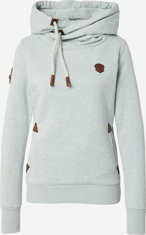 naketano Sweatshirt in Groen: voorkant