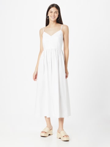 Robe d’été River Island en blanc : devant