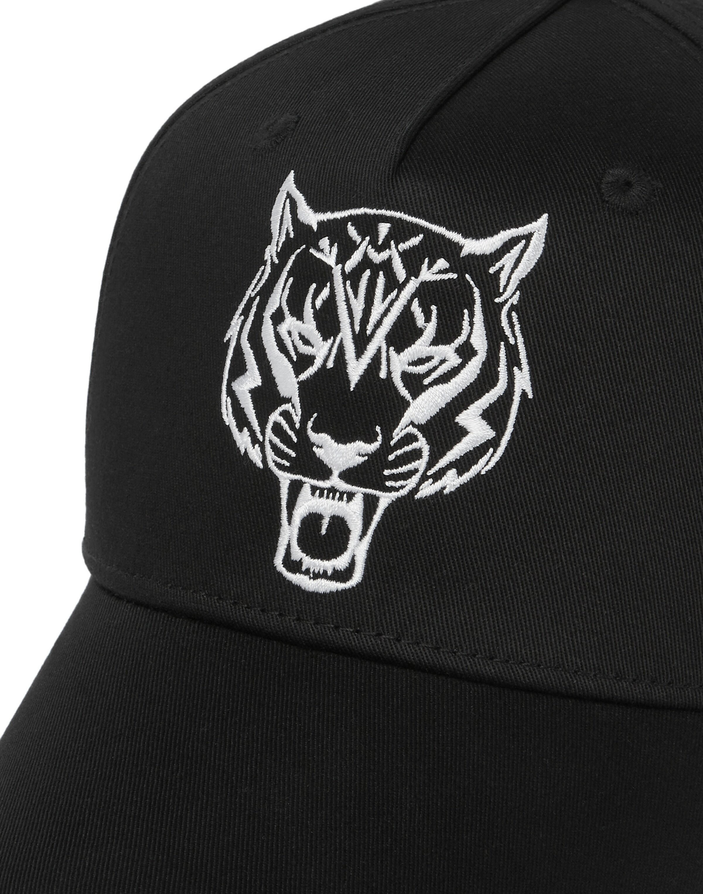Plein Sport Cap 'Tiger' in Black