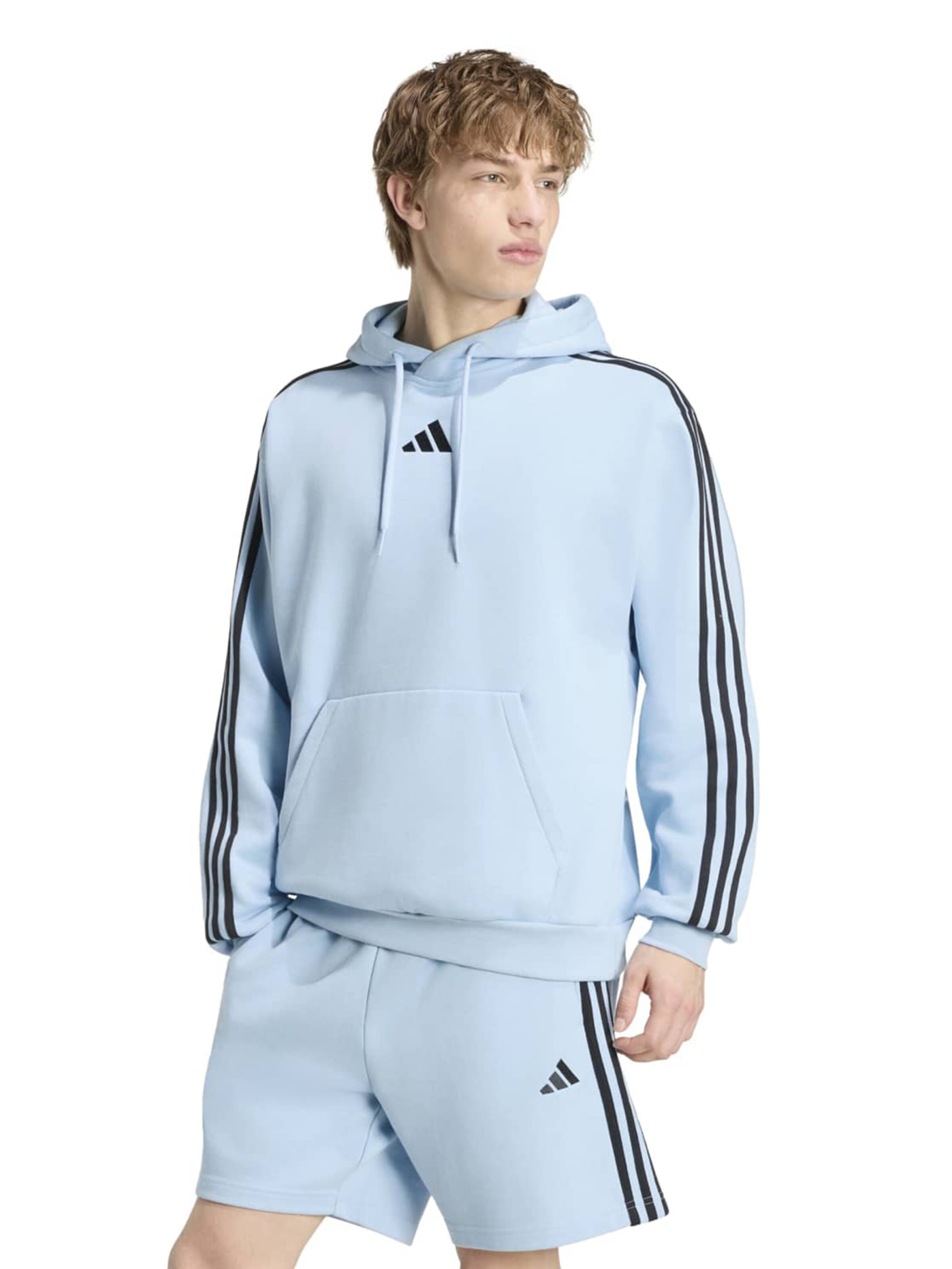 ADIDAS SPORTSWEAR Спортен суитшърт в синьо: отпред