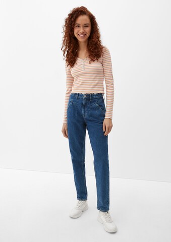 QS Regular Jeans in Blau