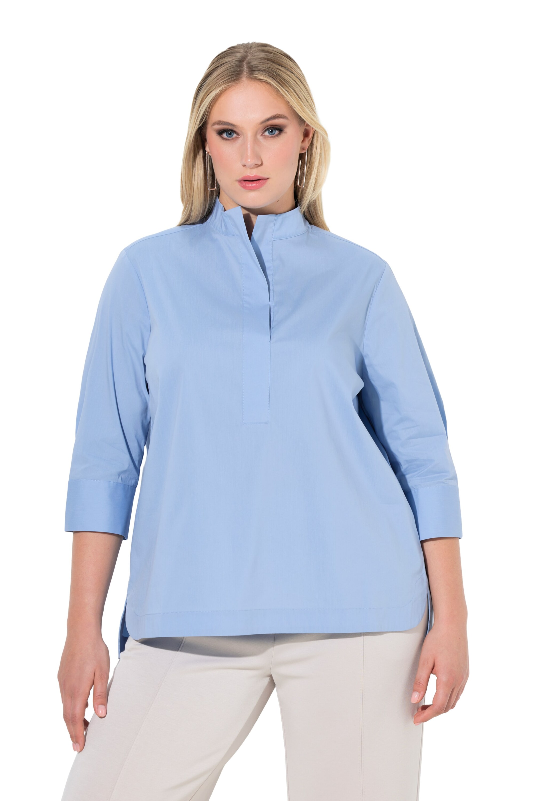 Ulla Popken Blouse in Blue: front