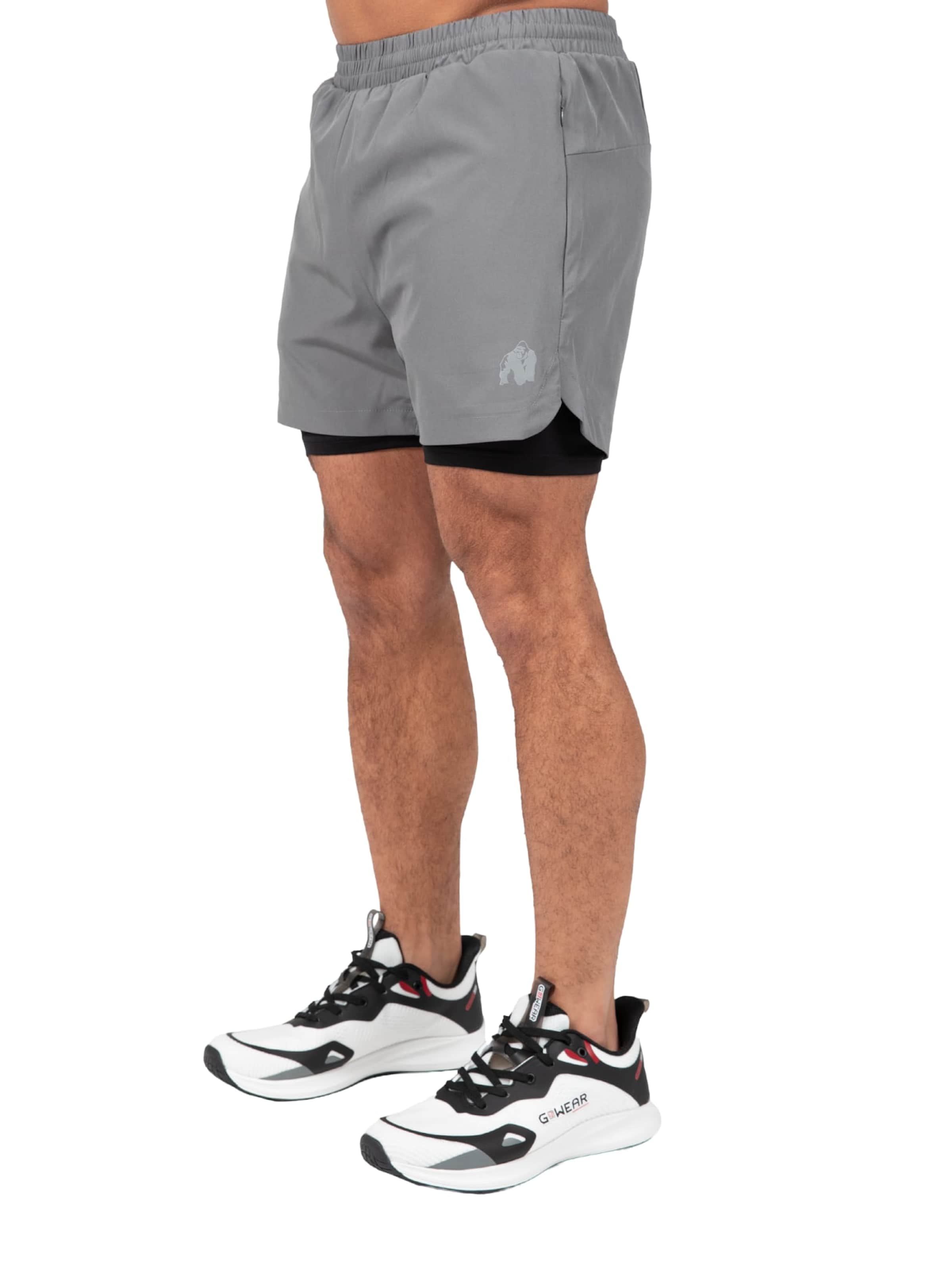 Regular Pantalon Gorilla Wear en gris : devant