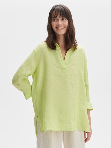 OPUS Blouse 'Fengani' in Green: front