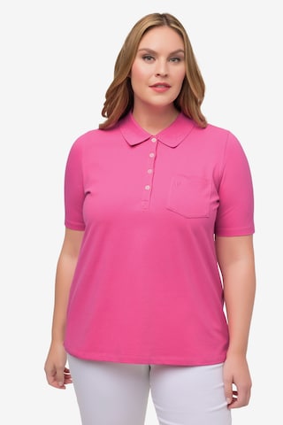 rozā Ulla Popken T-Krekls: no priekšpuses