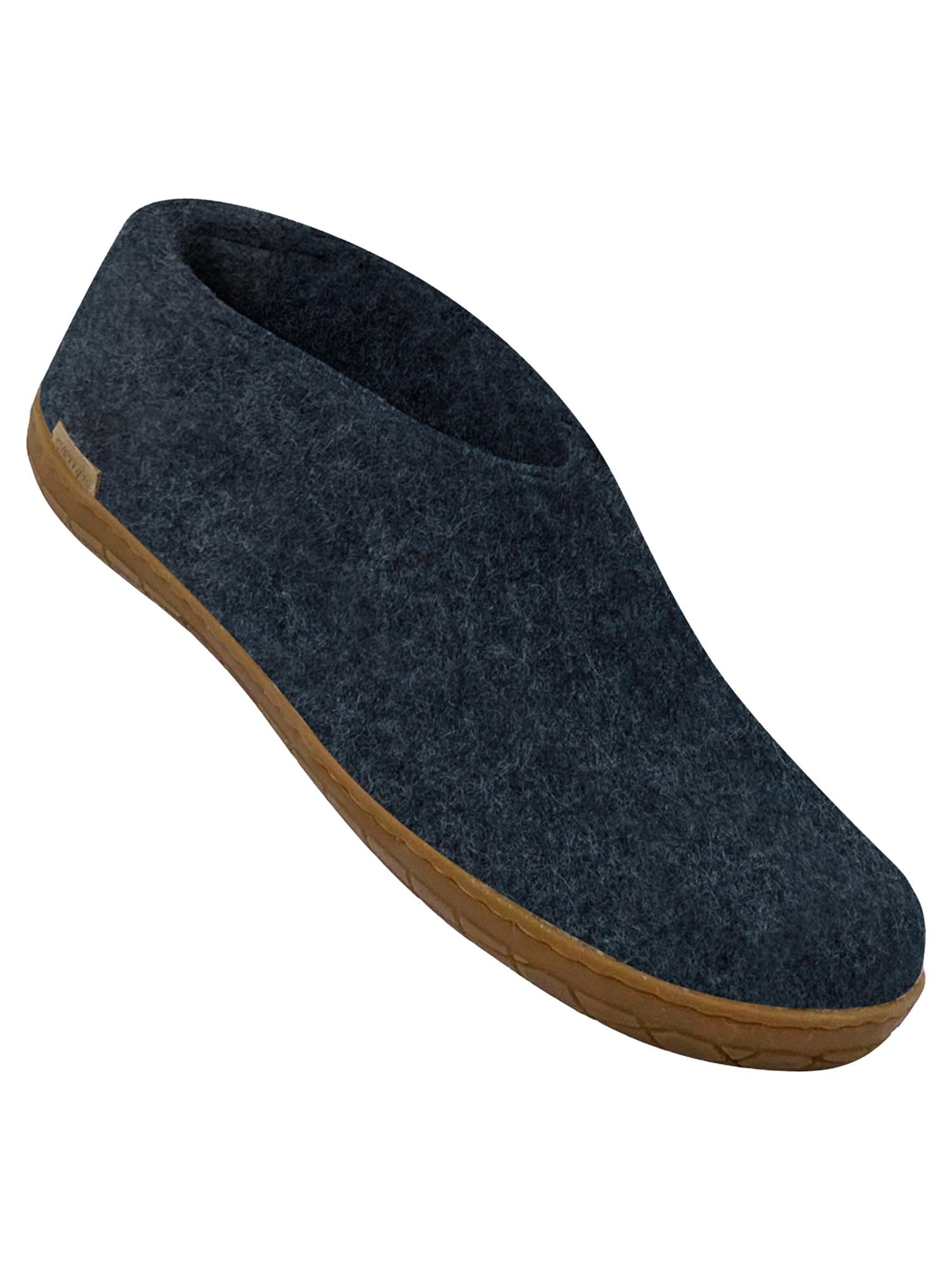 Glerups Slippers 'Honey' in Blue