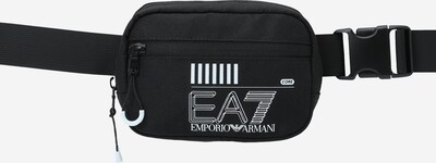 EA7 Emporio Armani Torbica za okrog pasu 'TRAIN CORE' | črna / bela barva, Prikaz izdelka